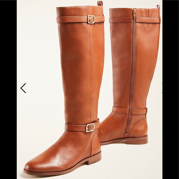 Never worn Extended Calf Leather boots - Picture 3 of 6